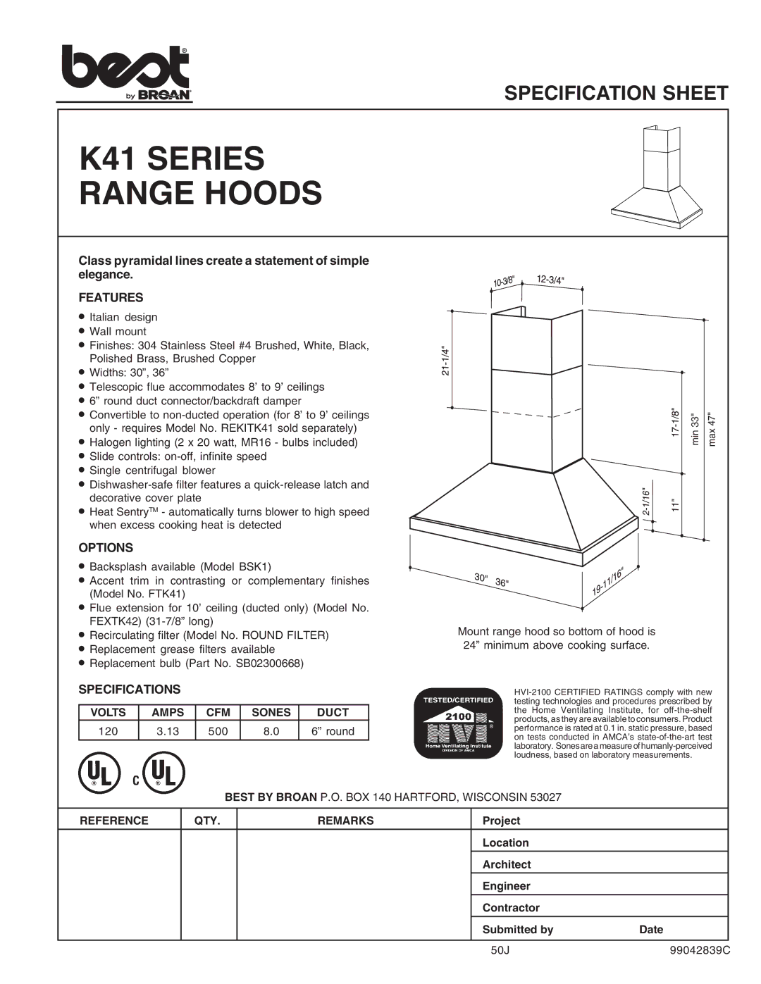 Best K41 specifications Features, Options, Specifications 