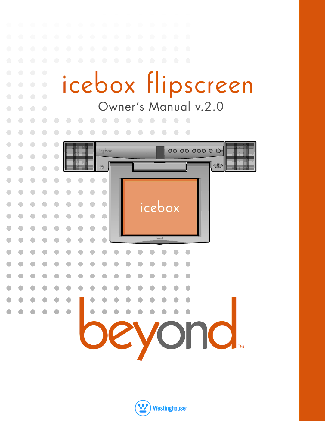 Beyond Icebox Flipscreen manual 