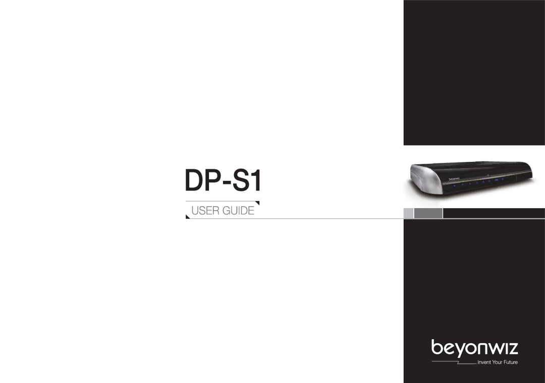 Beyonwiz DP-S1 manual 