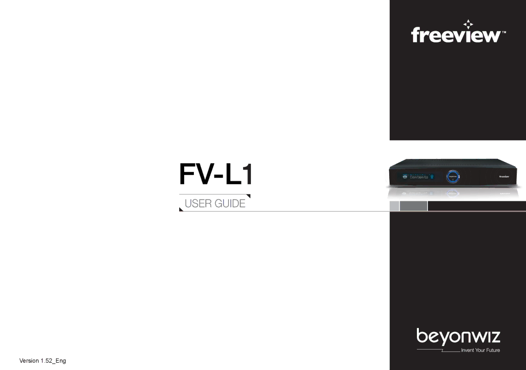 Beyonwiz FV-L1 manual Fv-L 