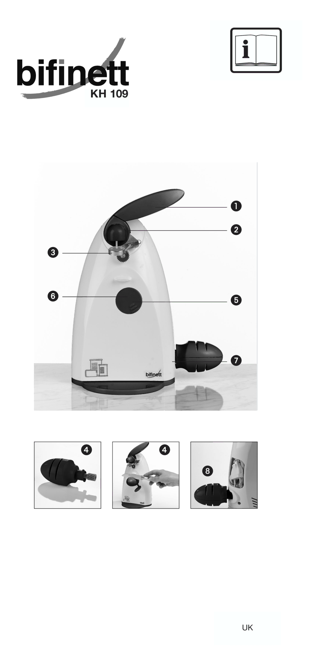 Bifinett KH 109 manual 