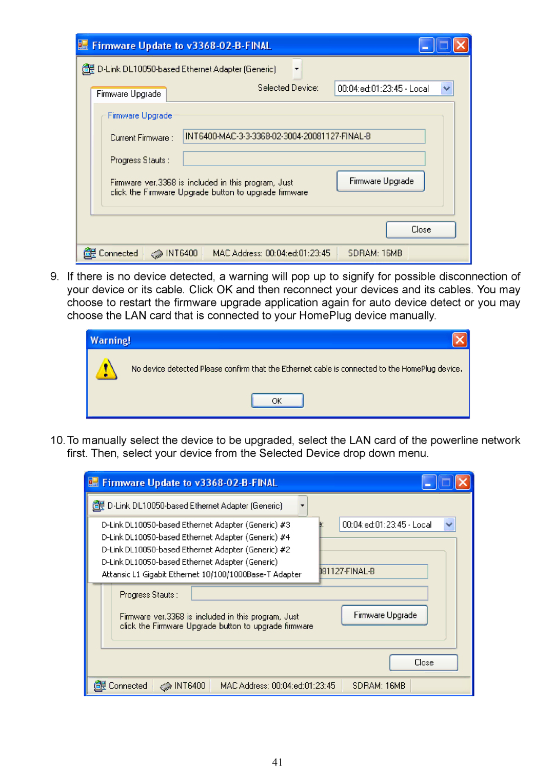 Billion Electric Company 2073 user manual 