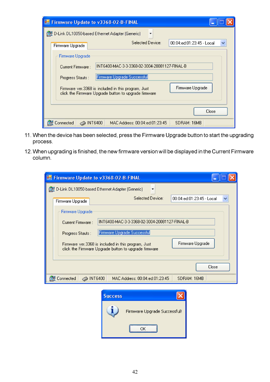 Billion Electric Company 2073 user manual 