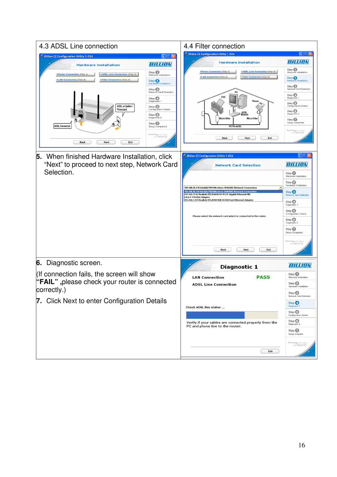 Billion Electric Company 5200N user manual 