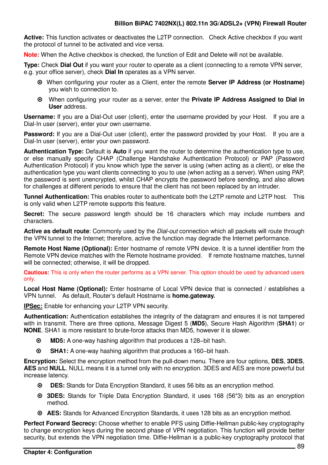 Billion Electric Company user manual Billion BiPAC 7402NXL 802.11n 3G/ADSL2+ VPN Firewall Router 