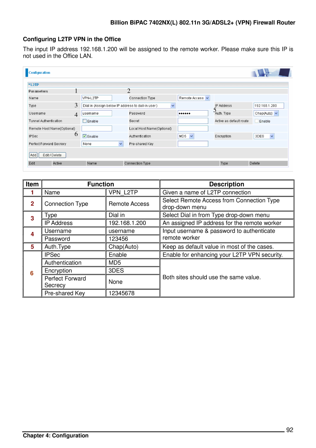 Billion Electric Company 7402NX user manual MD5 