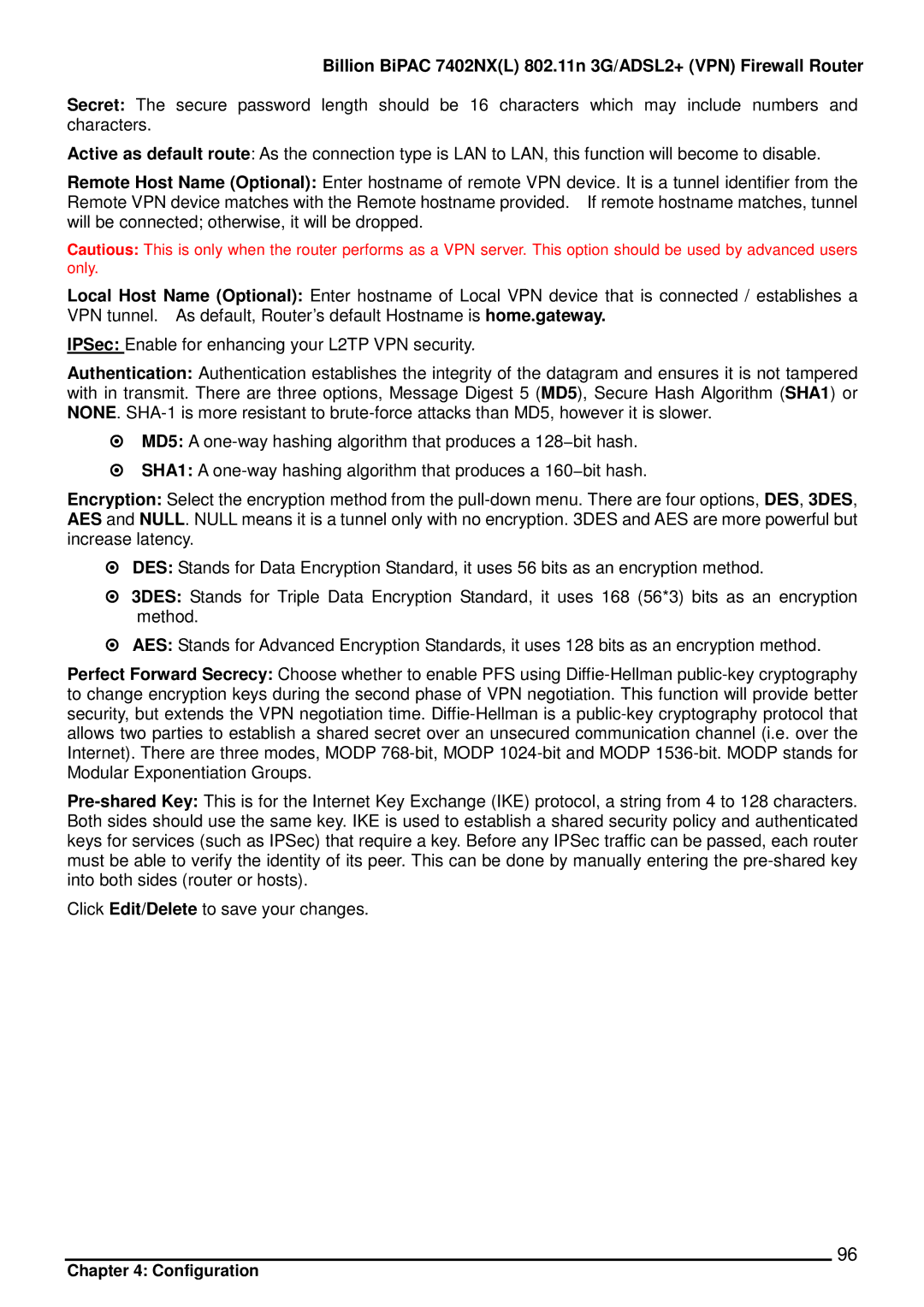 Billion Electric Company user manual Billion BiPAC 7402NXL 802.11n 3G/ADSL2+ VPN Firewall Router 