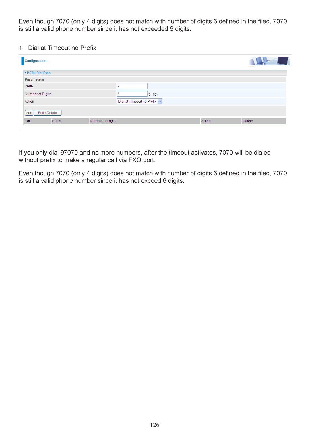 Billion Electric Company 7404V(G)PX, 7404V(G)OX user manual 126 