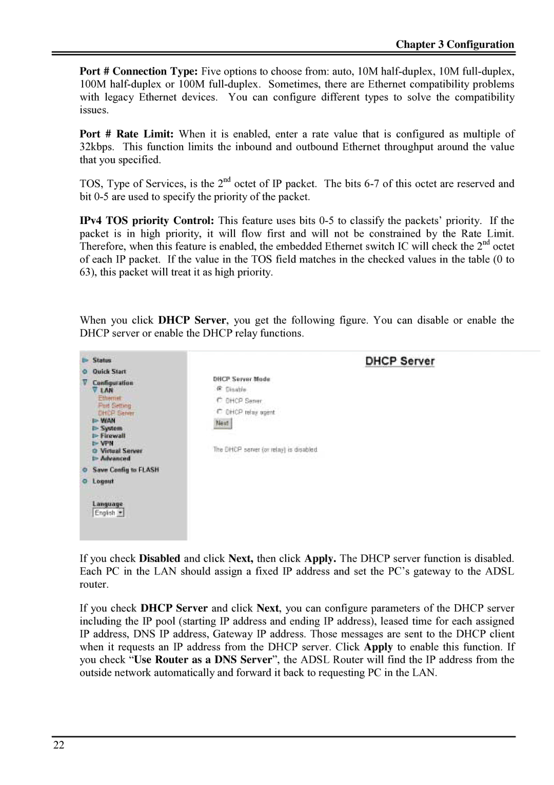 Billion Electric Company BIPAC-741 GE V2.0 user manual Configuration 