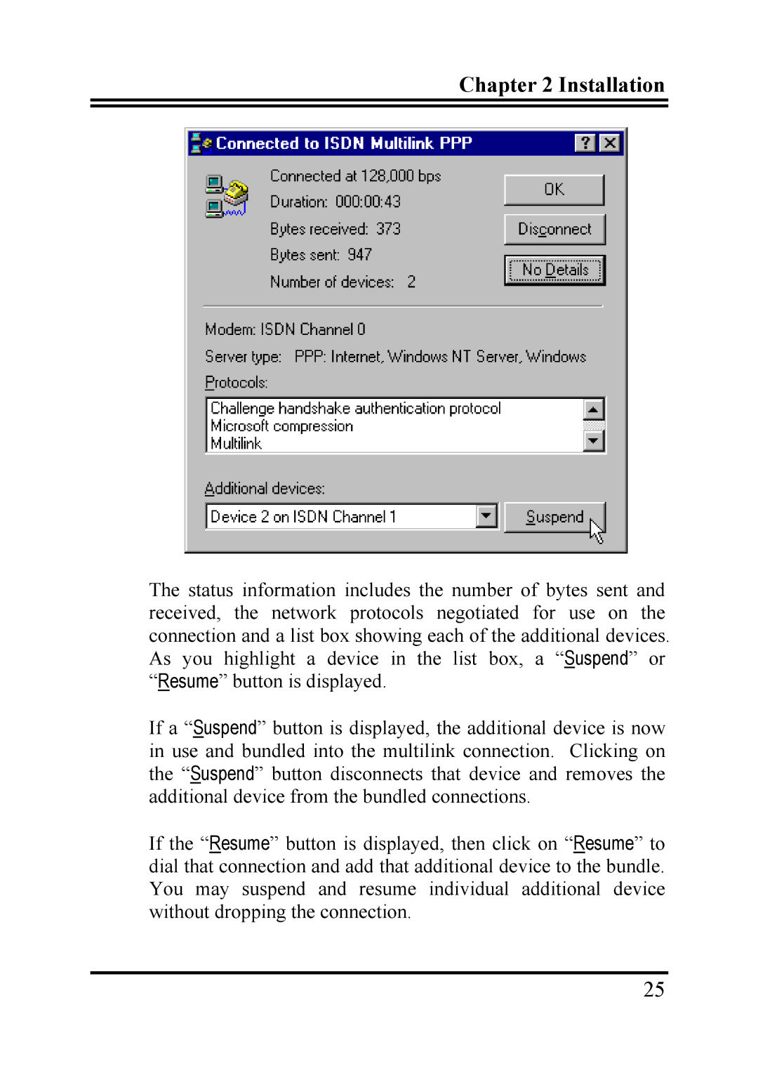 Billion Electric Company TA128 user manual Installation 