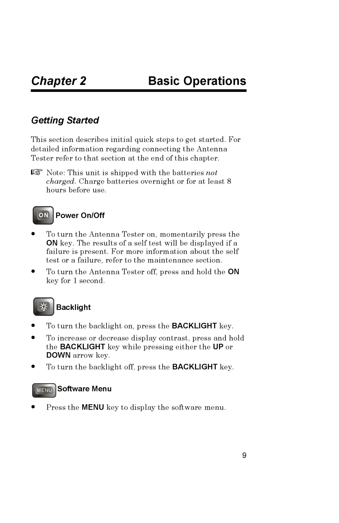 Bird Brain AT-400 manual Basic Operations, Getting Started 