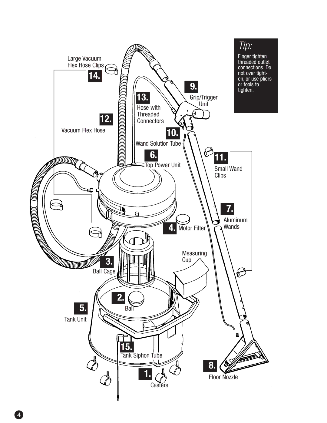 Bissell 1672 warranty Tip 