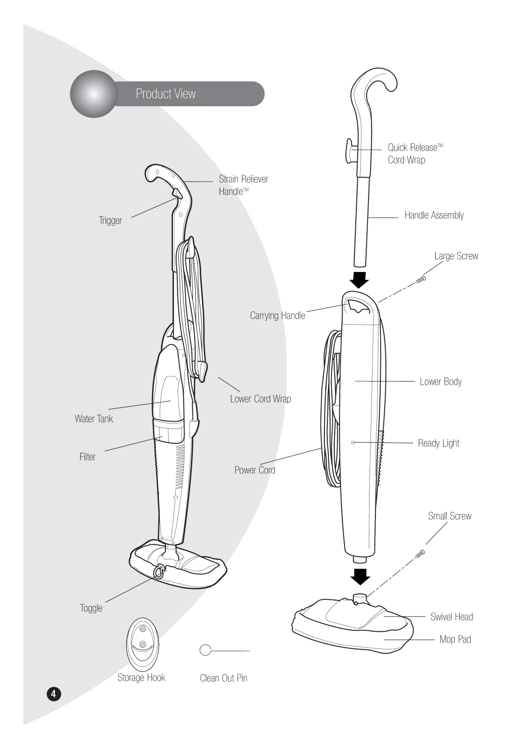 Bissell 1867 warranty Product View 