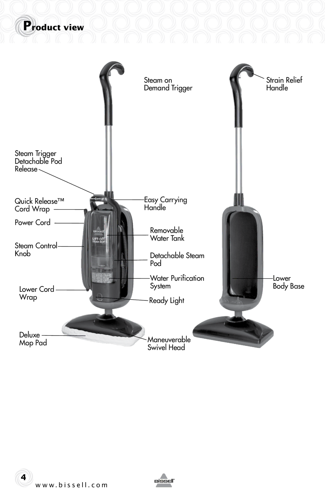 Bissell 23B6-J warranty Product view 