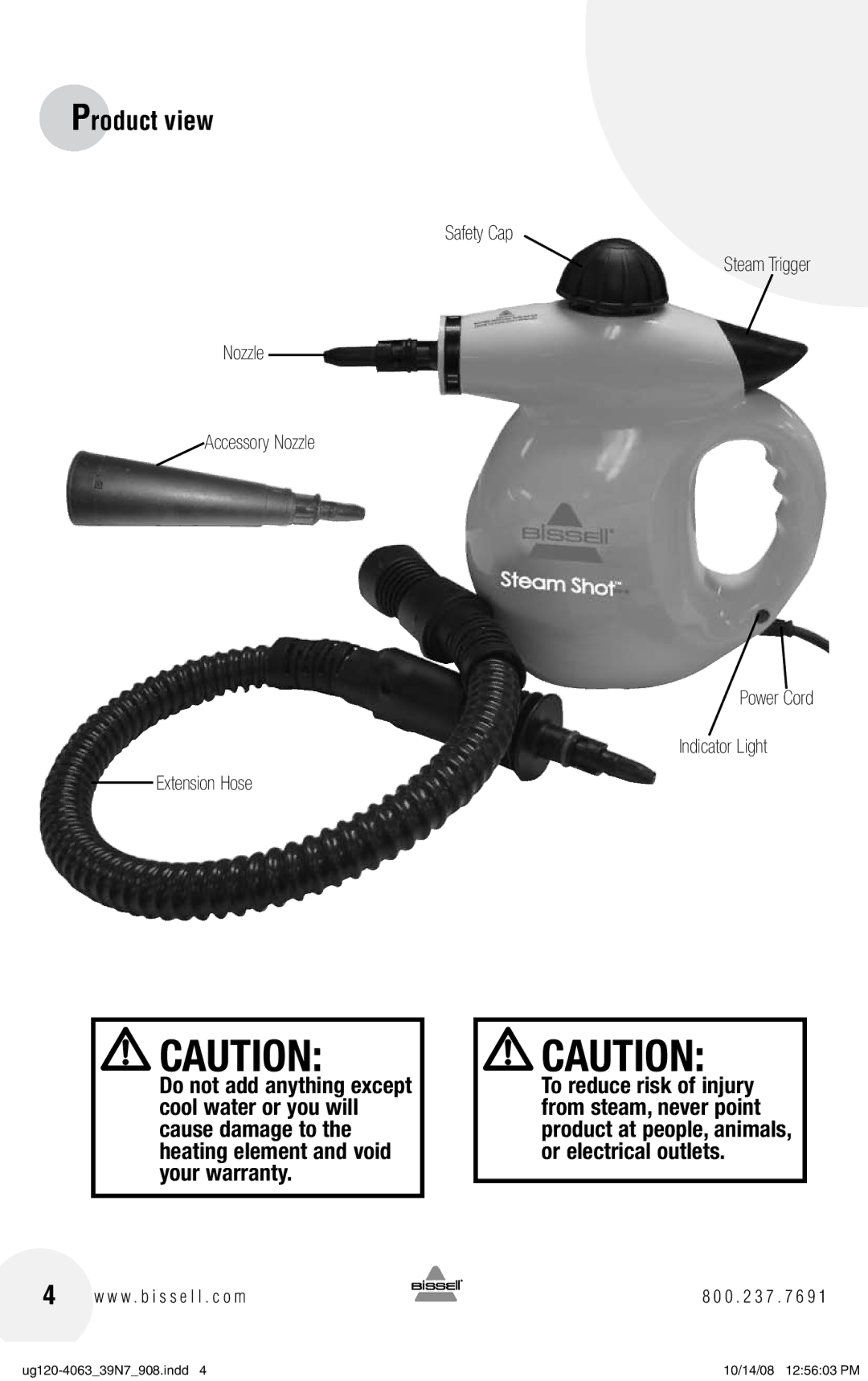 Bissell 39N7 warranty Product view 