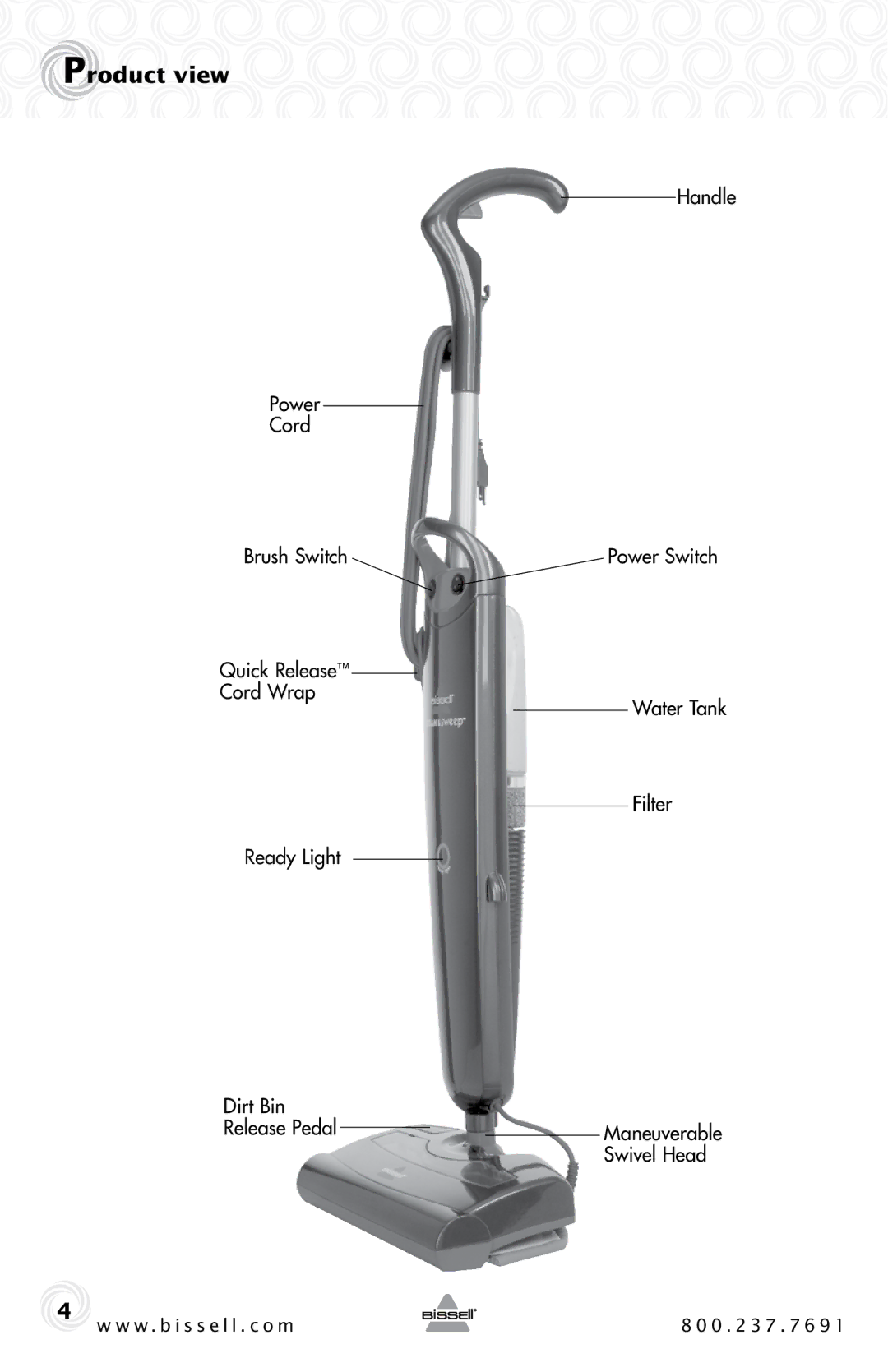 Bissell 46B4 warranty Product view 