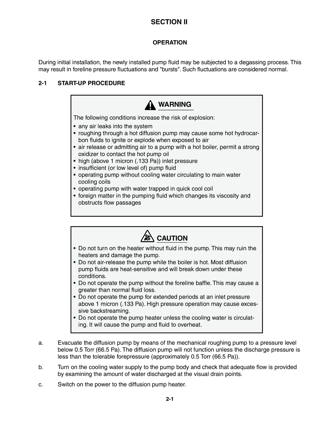 Bissell HS-20 instruction manual Operation, START-UP Procedure 