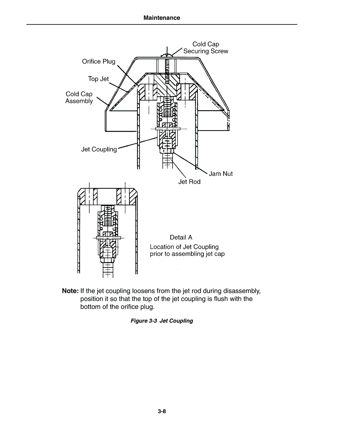 Bissell HS-20 instruction manual Jet Coupling 