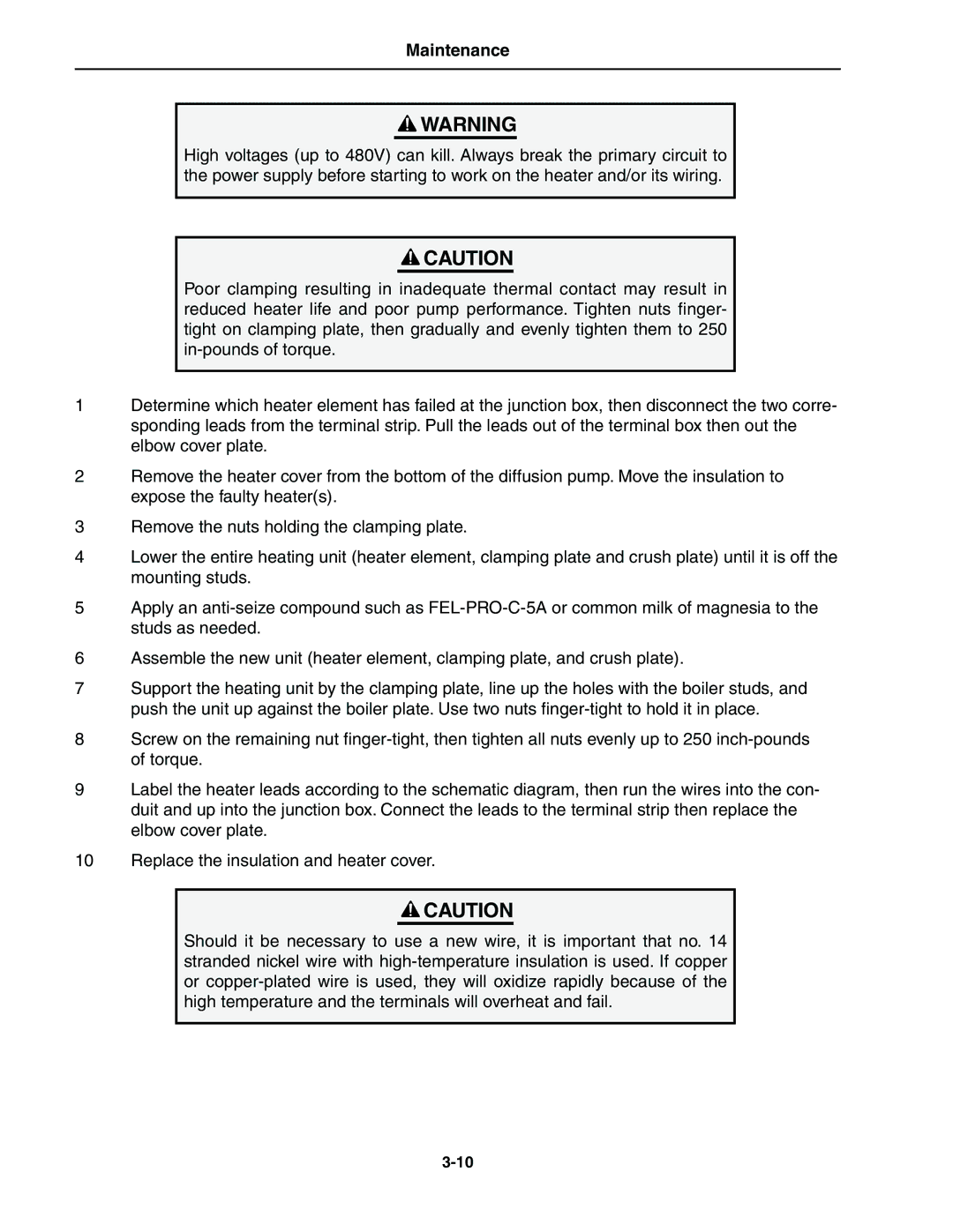 Bissell HS-20 instruction manual Maintenance 