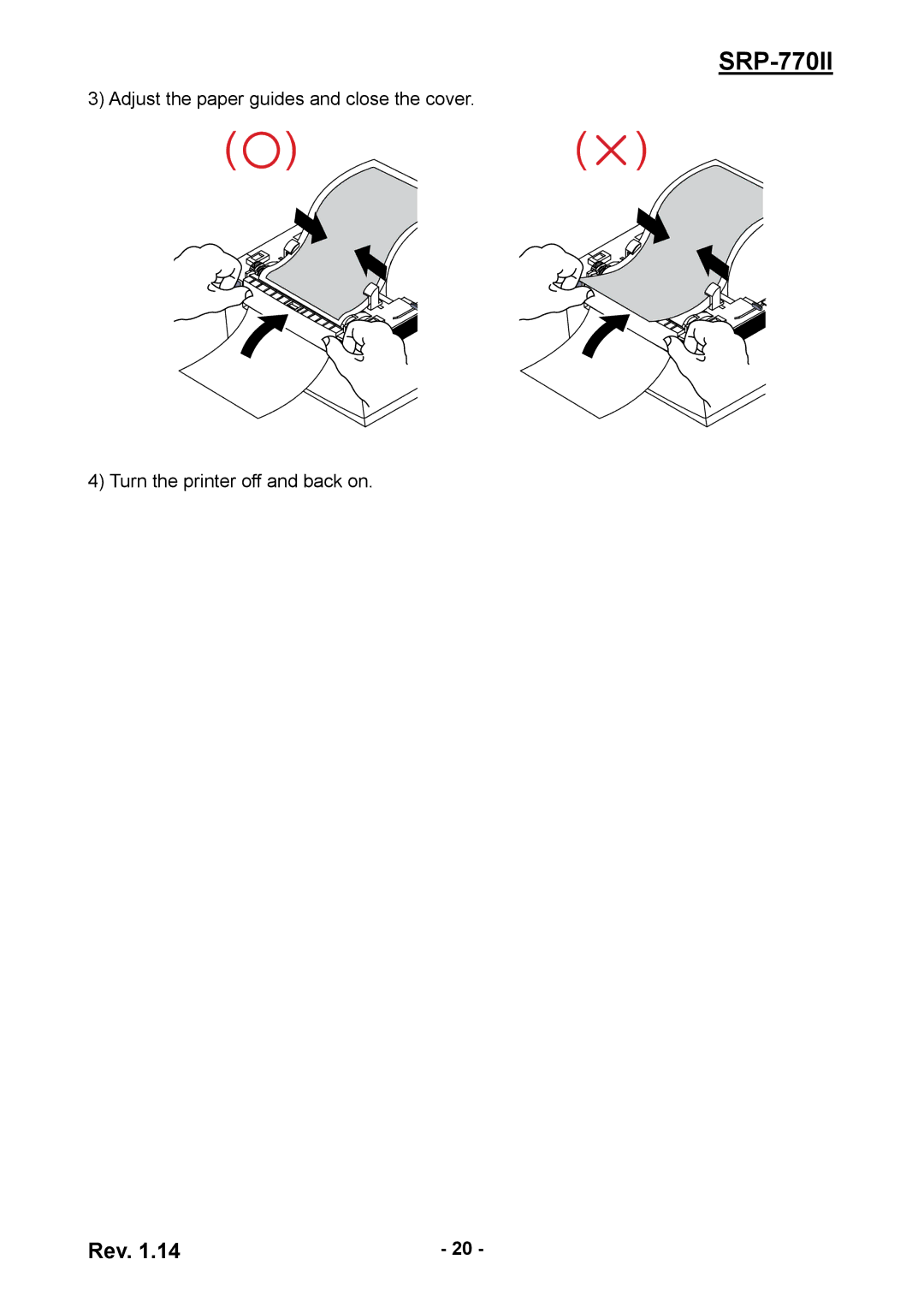 BIXOLON SRP-770II user manual 