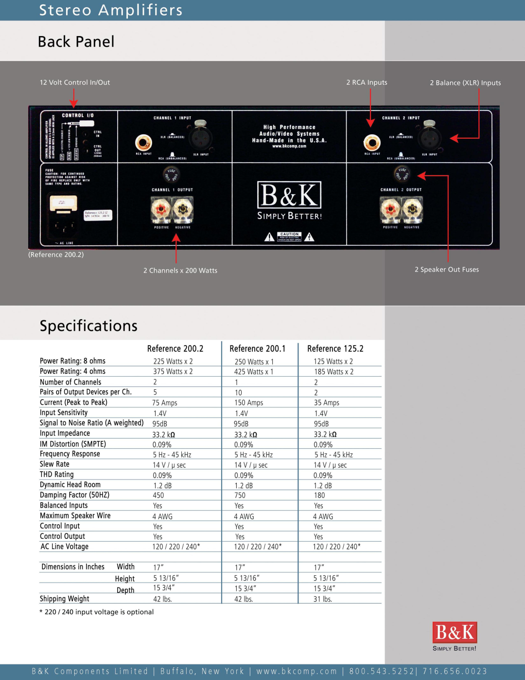 B&K 125.2 manual 
