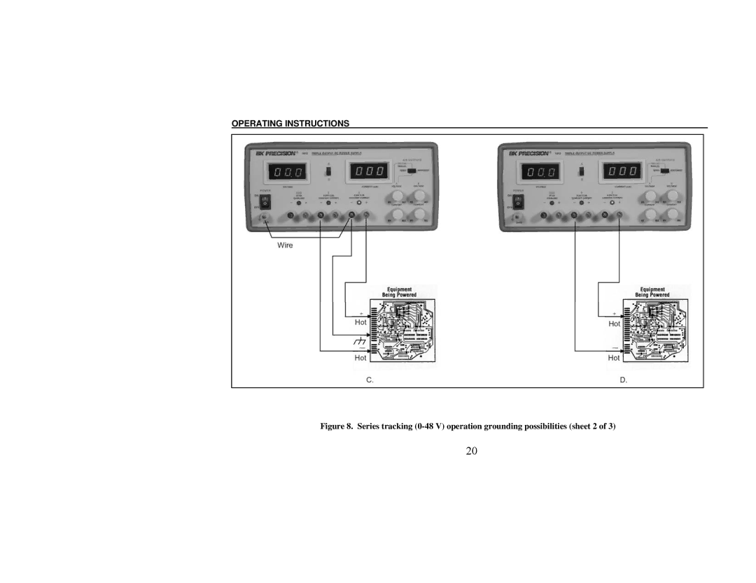 B&K 1651A, 1652 instruction manual Operating Instructions 