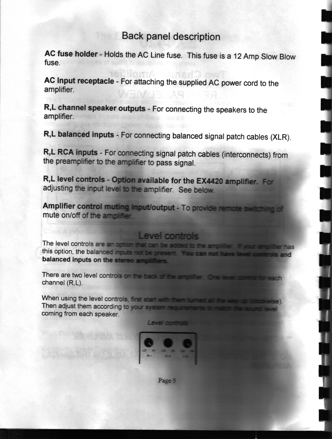 B&K EX4420 manual 