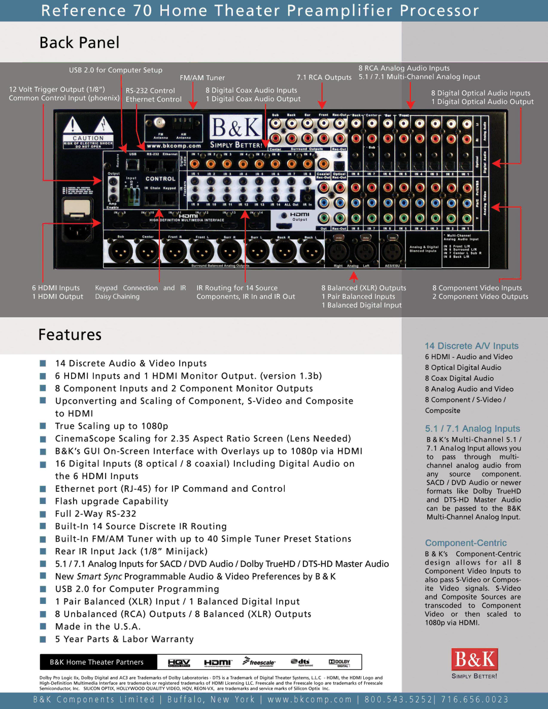 B&K REF 70 manual 