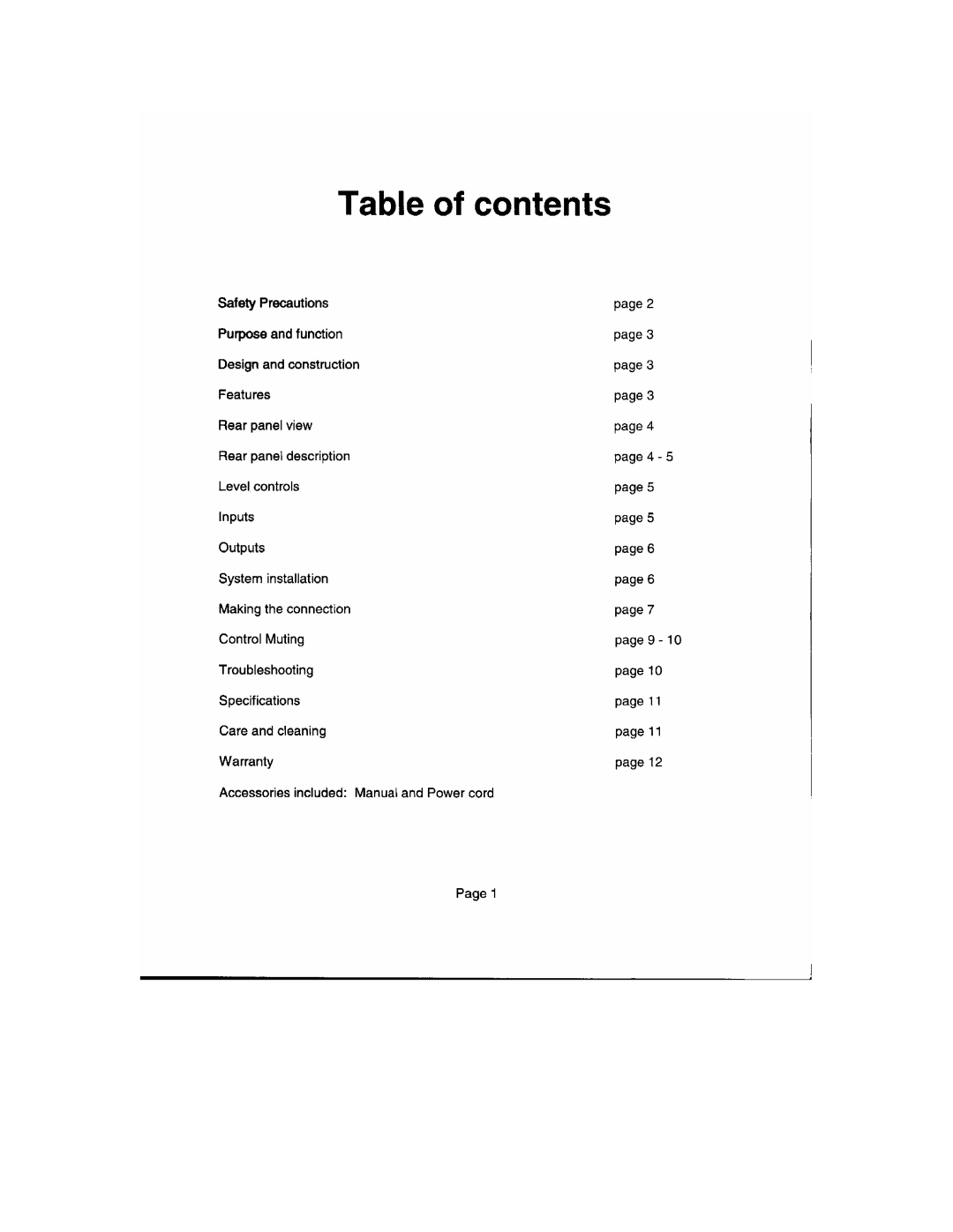 B&K ST1400 manual 