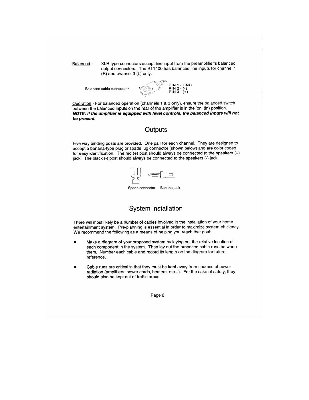 B&K ST1400 manual 