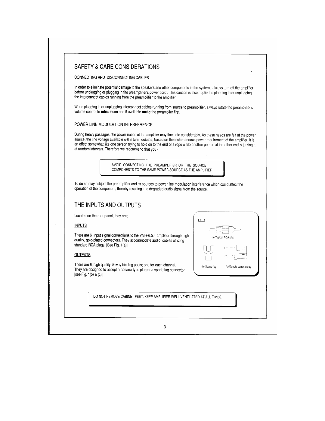 B&K VMR-6.5.4 manual 