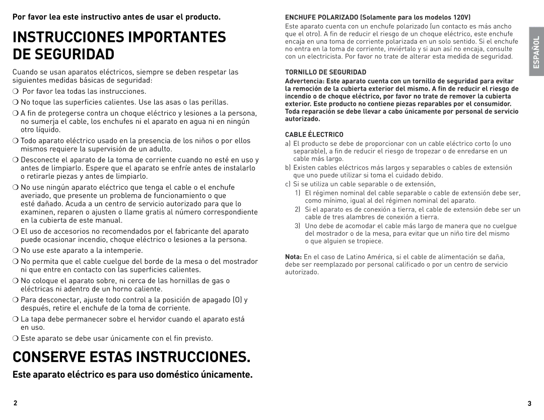 Black & Decker 11-4-12e, 11-4-12S manual Conserve Estas Instrucciones 