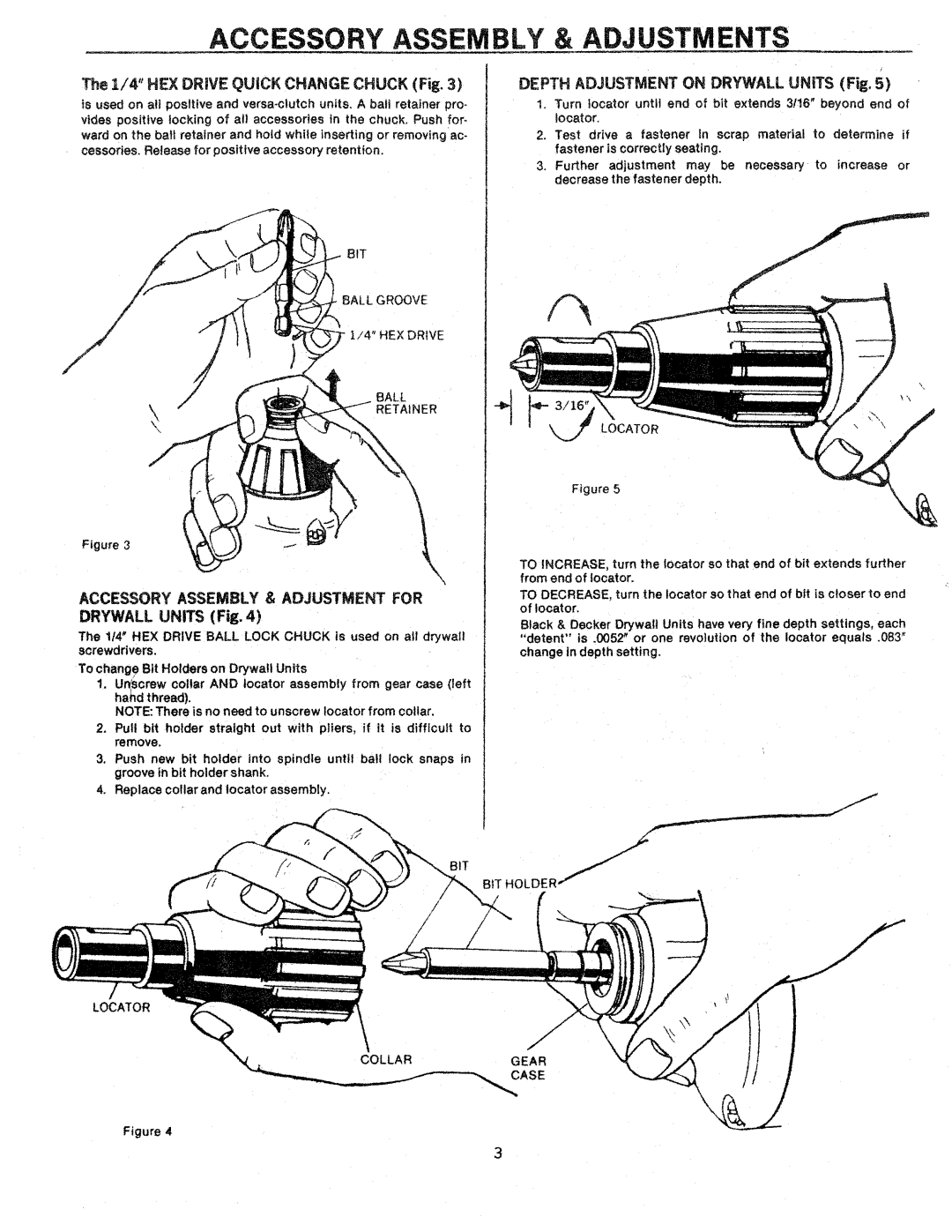 Black & Decker 2022-10, 2034-15, 2033-10, 2025-10, 2020-10, 2032-10, 2034-10 manual 