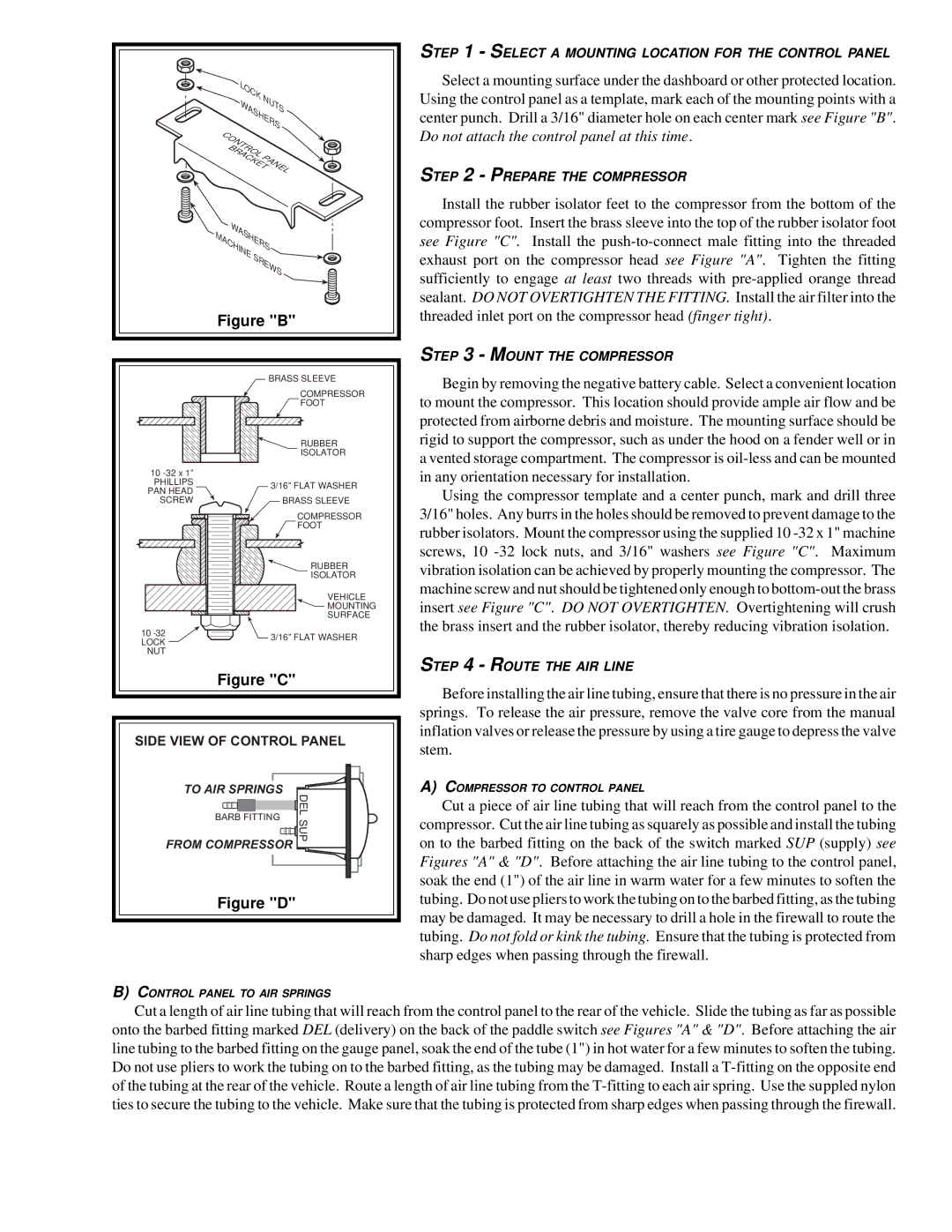 Black & Decker 2233, 2097, 2187, 2227 installation instructions Figure B 