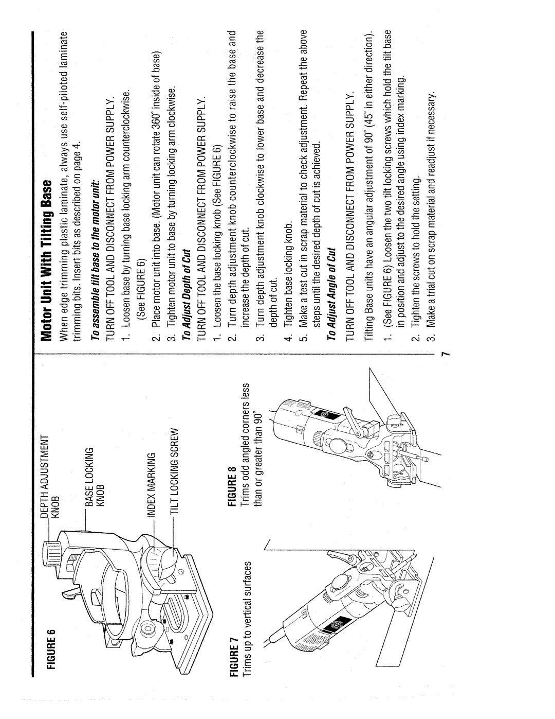 Black & Decker 3282, 3272, 3279, 3271, 3280, 3270 manual 