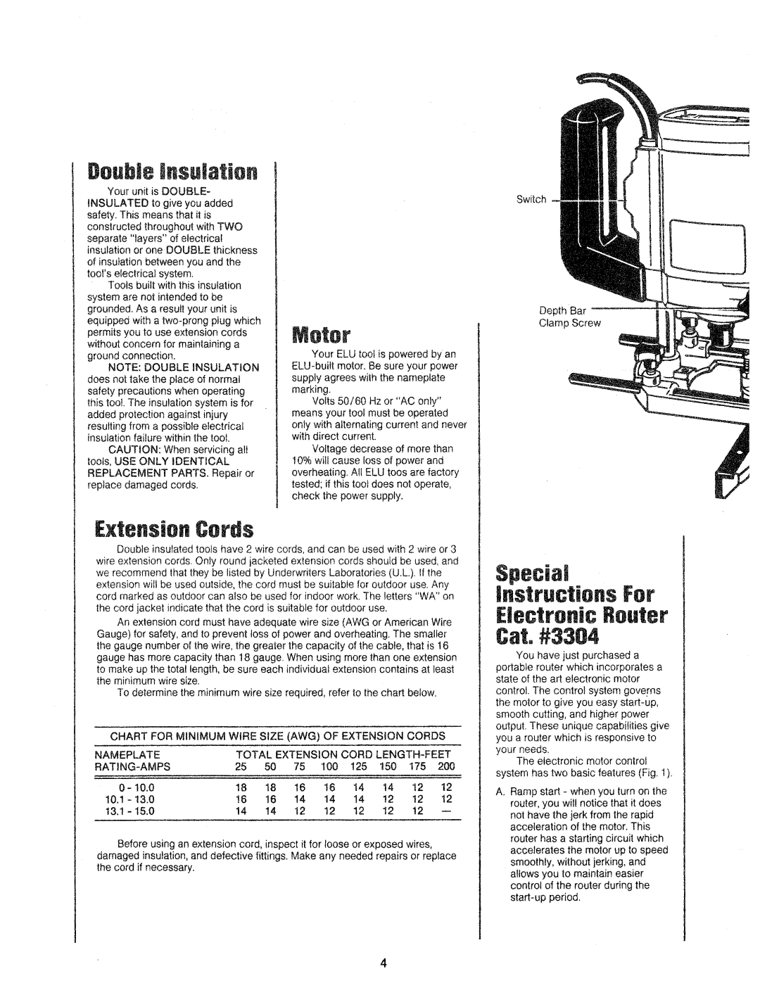 Black & Decker 3303, 3304 manual 