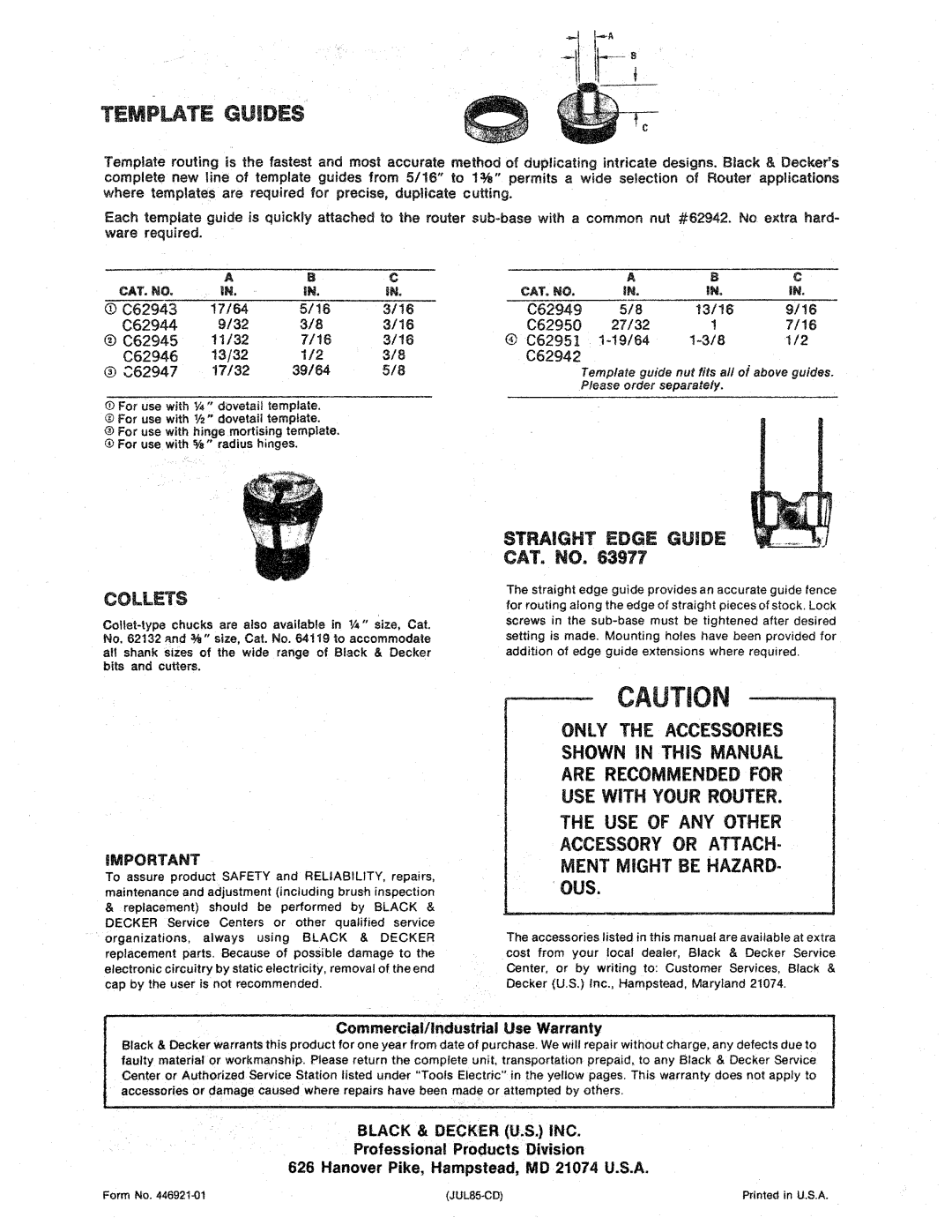 Black & Decker 3335 manual 