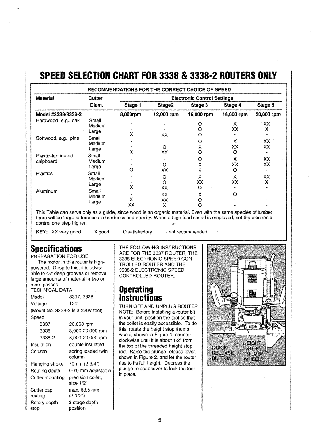 Black & Decker 3337, 3338-2 manual 