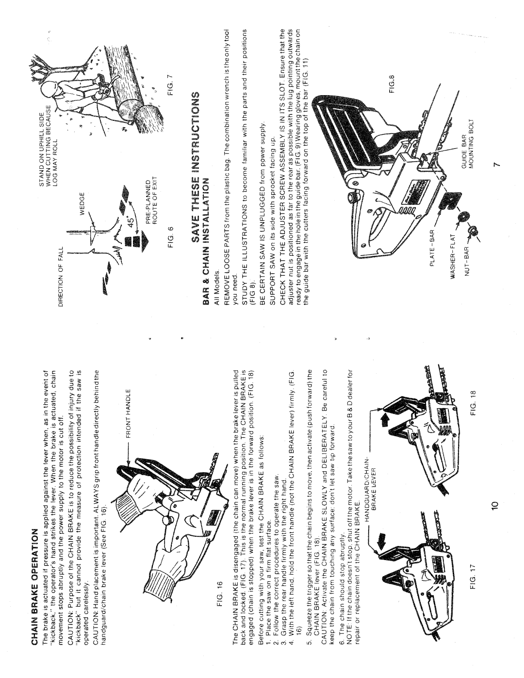 Black & Decker 3801-10, 3803-10, 3802-10 manual 