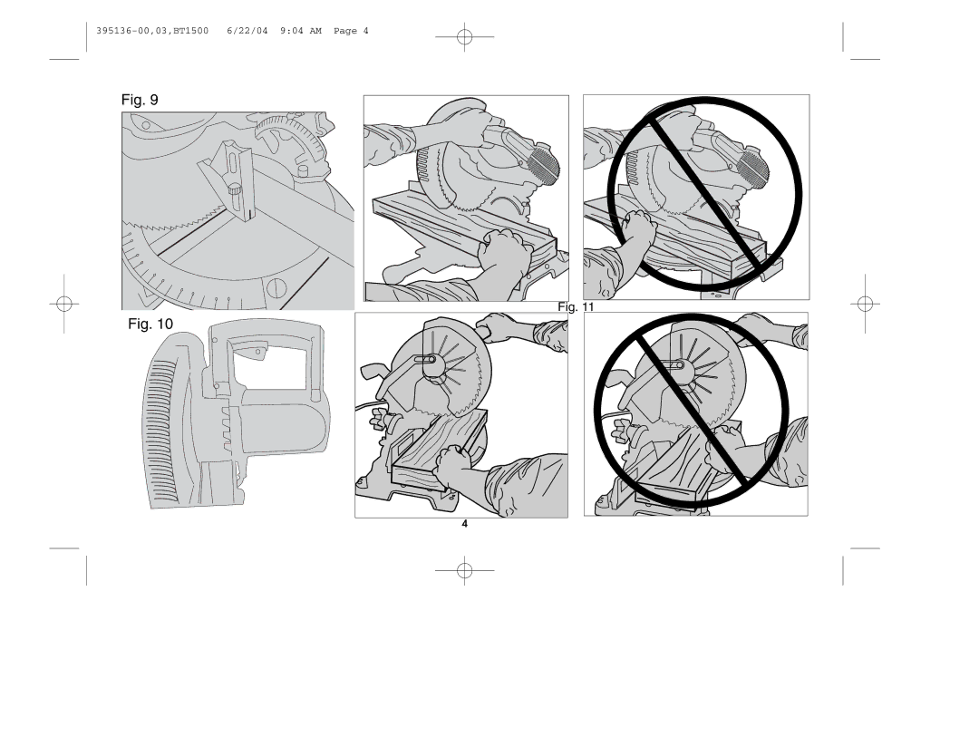 Black & Decker instruction manual 395136-00,03,BT1500 6/22/04 904 AM 