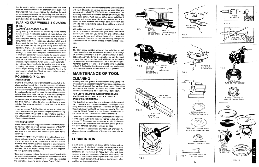 Black & Decker 446033 manual 