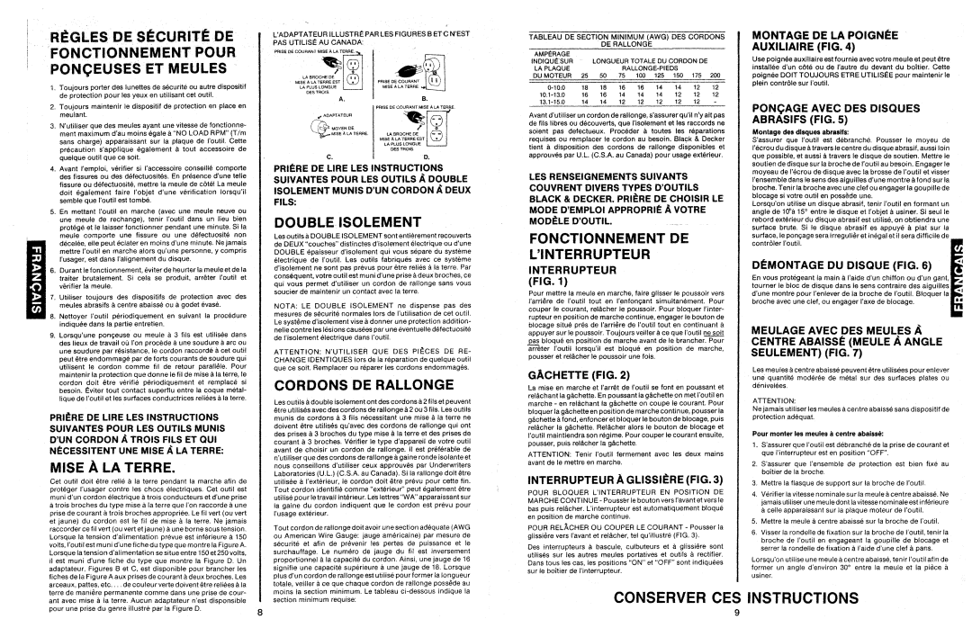 Black & Decker 446033 manual 