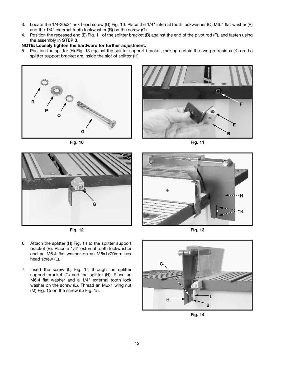 Black & Decker 489051-00 instruction manual On the screw L Fig 