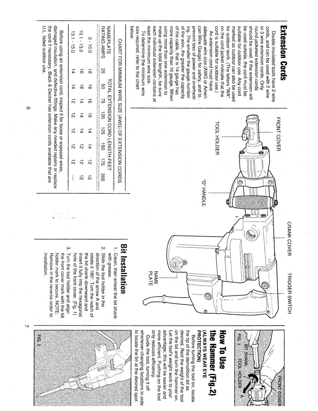 Black & Decker 5021 manual 