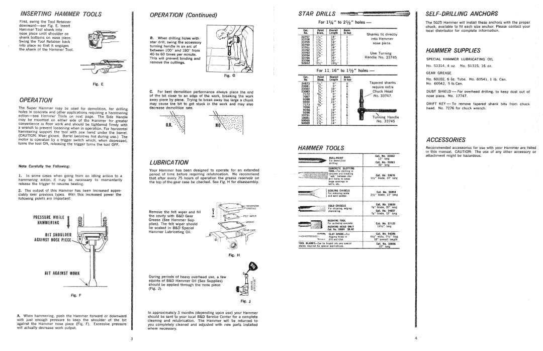 Black & Decker 5025 manual 
