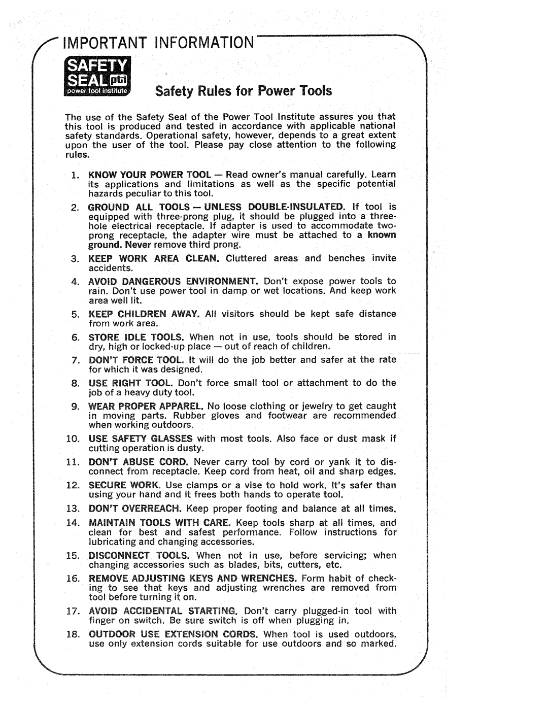 Black & Decker 6002, 6022 manual 