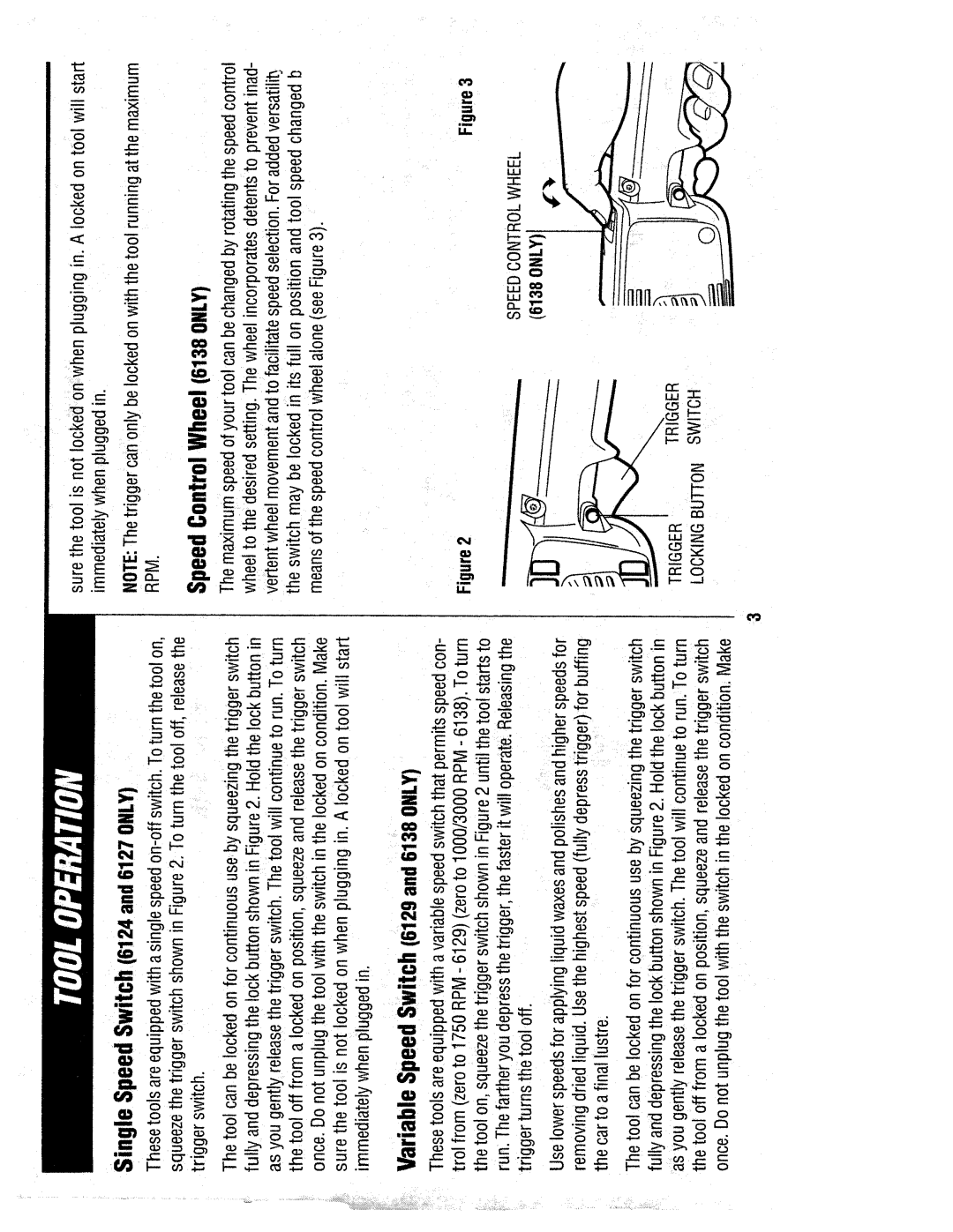 Black & Decker 6124, 6138, 6129, 6127 manual 