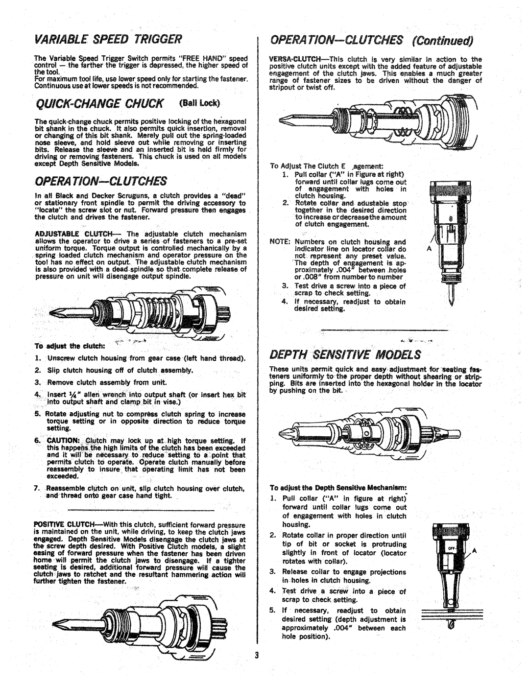 Black & Decker 722152-04 manual 