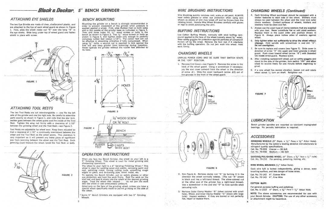 Black & Decker 7990, 722246-01 manual 