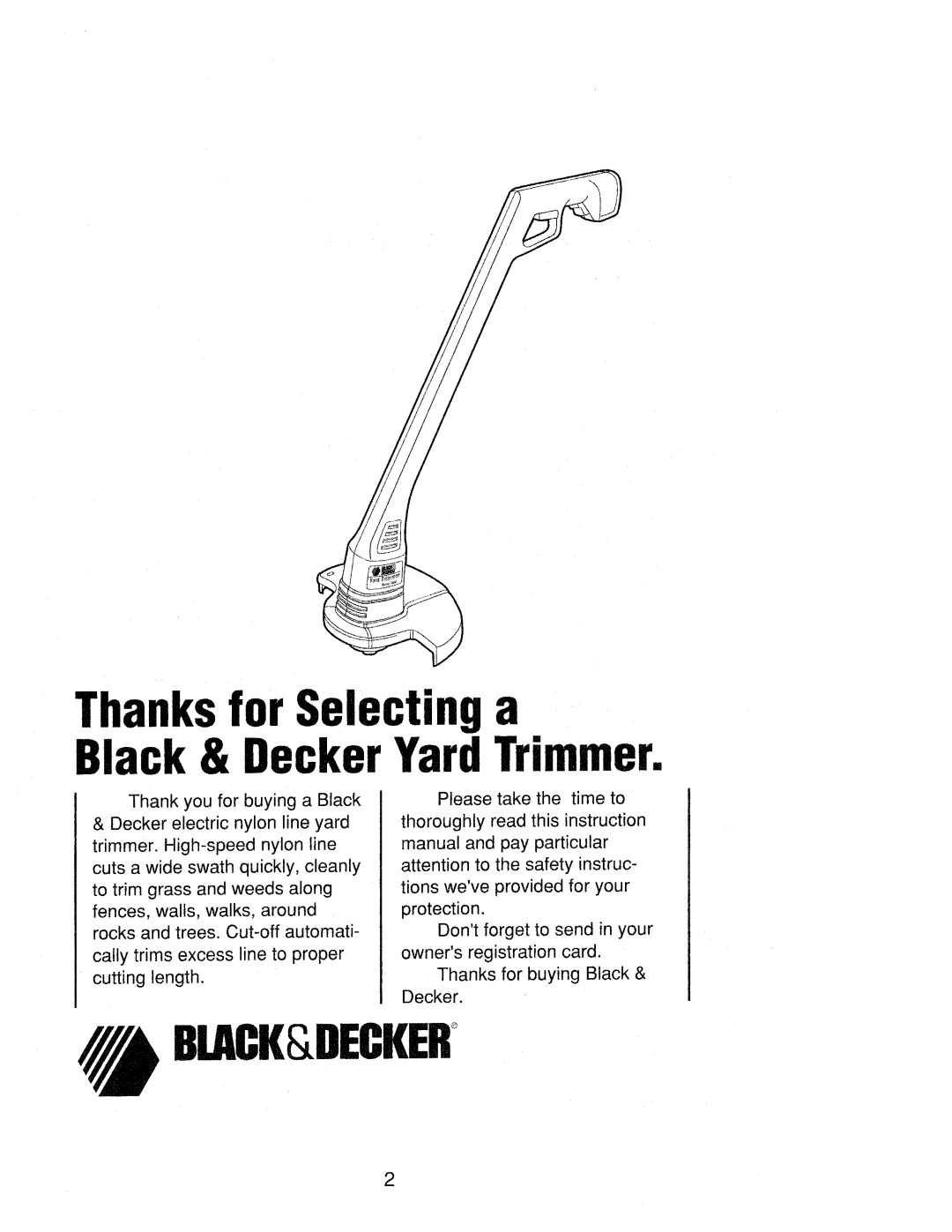 Black & Decker 82300 manual 